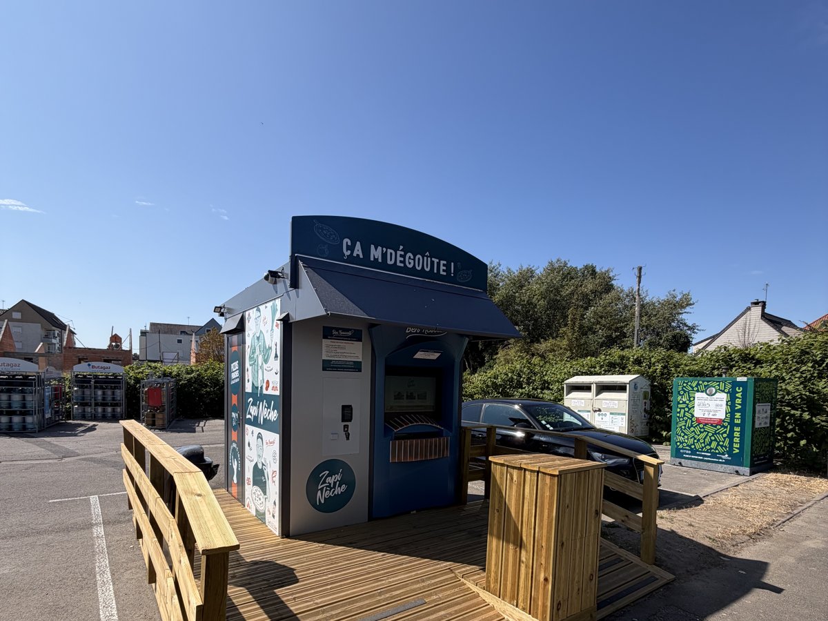 Distributeur de pizzas Zapi Nèche 24h/24 à Bray-Dunes